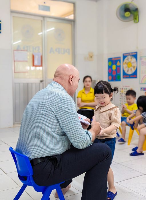 Hình ảnh lớp học hiện đại tại Trường Mầm non Ngôi Sao