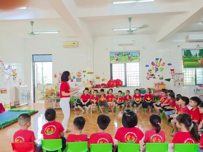 Trường Mầm non Đống Đa - Hình ảnh tươi sáng về ngôi trường hạnh phúc