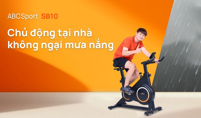 Hình ảnh xe đạp tập ABCSport phiên bản mới nhất