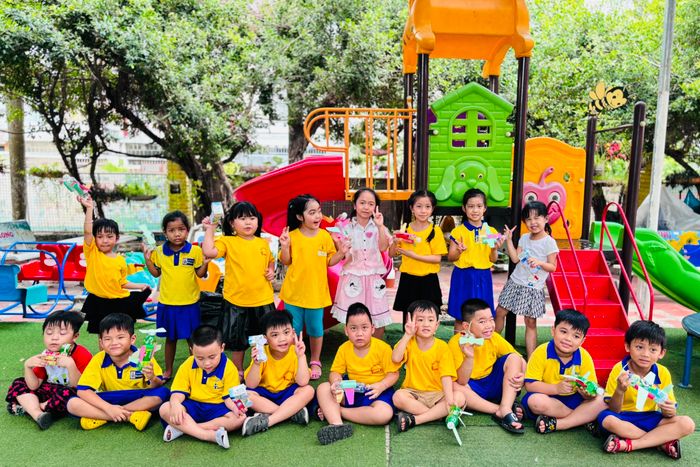Hình ảnh không gian học tập vui nhộn tại Trạng Tí