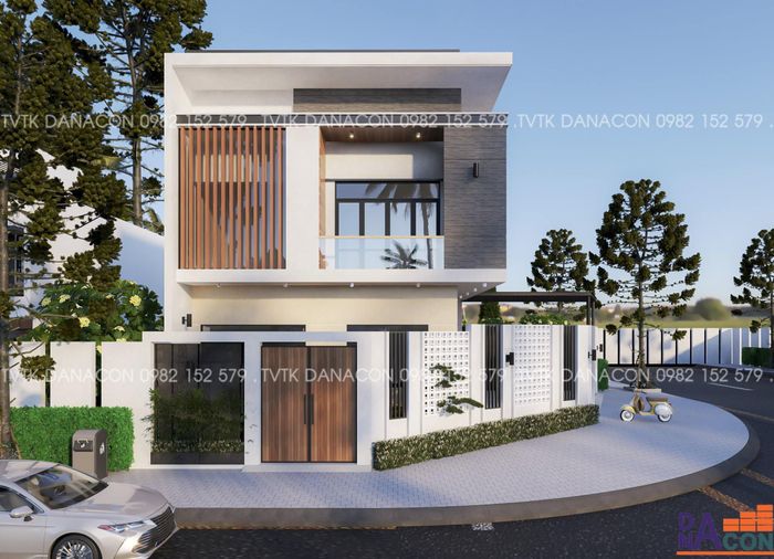 Công ty TNHH Tư vấn Thiết kế & Thi công Danacon - Bức tranh thứ hai về sự sáng tạo không giới hạn trong kiến trúc hiện đại.
