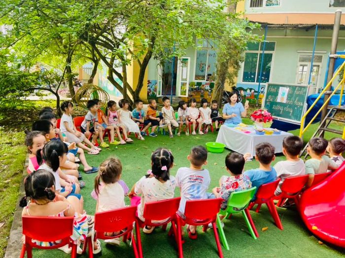 Khám phá không gian học tập đầy sáng tạo tại Trường Mầm Non Sao Mai Vĩnh Phúc qua loạt ảnh đẹp