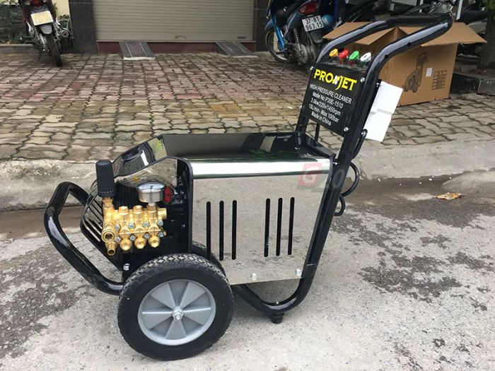 Hình ảnh minh họa máy rửa xe cao áp Projet