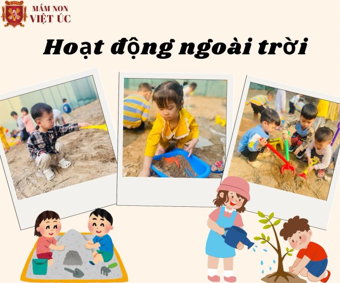 Khuôn viên xanh mát đạt chuẩn quốc tế của Việt Úc