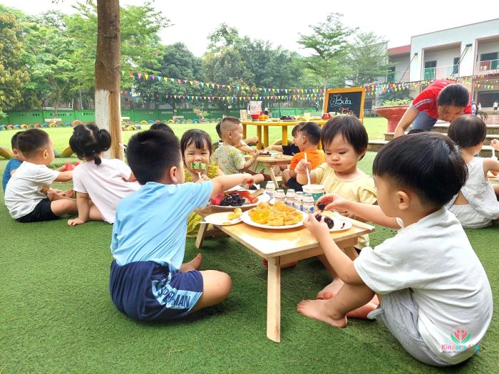 Hình ảnh không gian học tập lý tưởng tại Trường Mầm Non Kinder's Sky