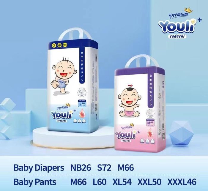 Hình ảnh bỉm Youli phiên bản cao cấp