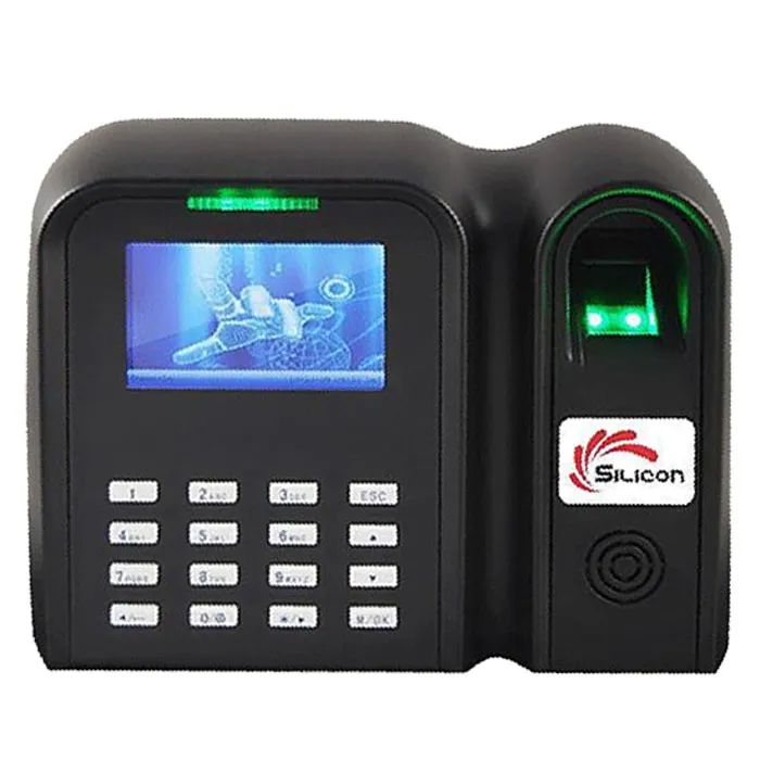 Hình ảnh thực tế máy chấm công Silicon - Thiết kế tối ưu cho doanh nghiệp