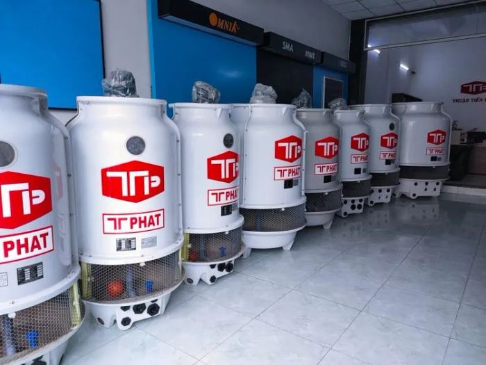 Hình ảnh tháp giải nhiệt Thuận Tiến Phát - Thiết kế tối ưu hiệu suất