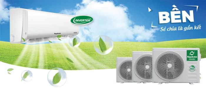Điều hòa Nagakawa - Công nghệ Inverter tiết kiệm điện vượt trội