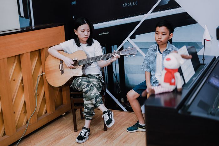 Không gian học tập hiện đại tại Toyo Music School