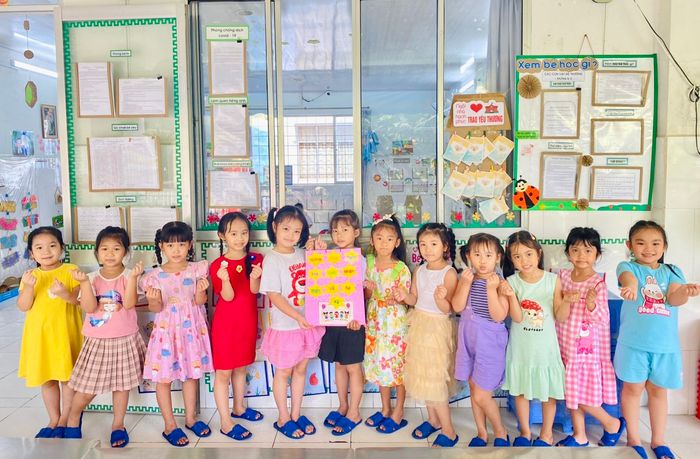 Hình ảnh khuôn viên xanh mát tại Trường Mầm Non Ngôi Sao
