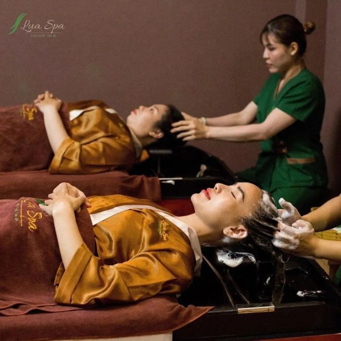 Không gian tĩnh lặng tại Lụa Spa Biên Hòa