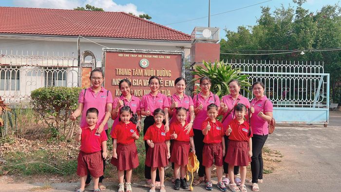Hình ảnh sinh hoạt vui chơi tại Trường Mầm Non Việt Úc Cần Thơ