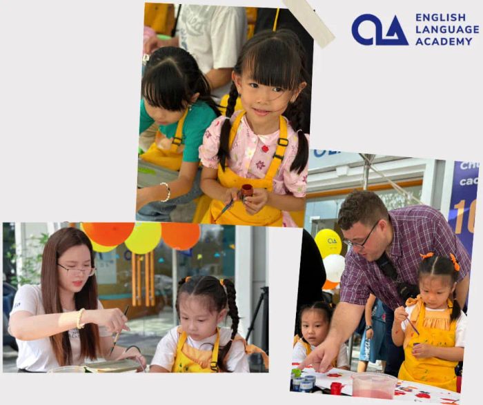 Hình ảnh cơ sở vật chất hiện đại tại OLA Academy Mỹ Tho