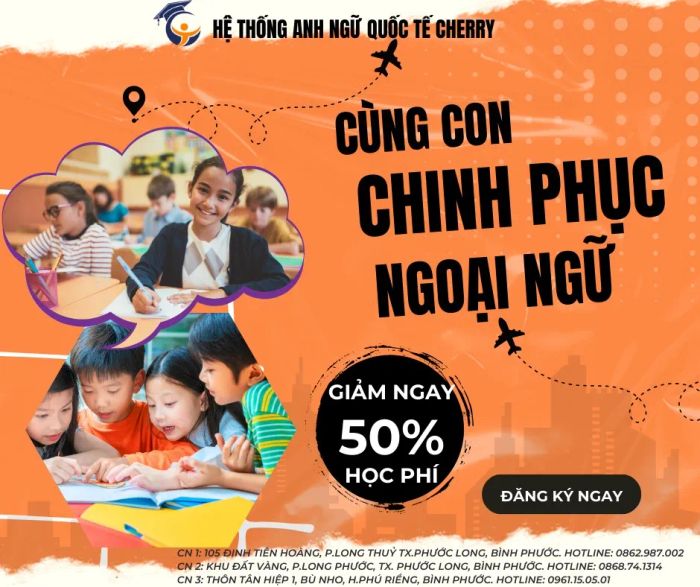 Hệ Thống Anh Ngữ Quốc Tế Cherry Hình Ảnh 1