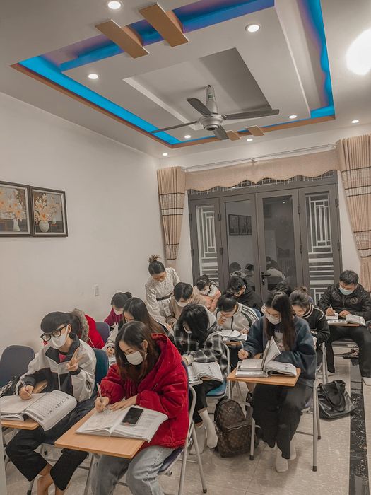 Hình ảnh lớp học tại Trung Tâm Hàn Ngữ Incheon