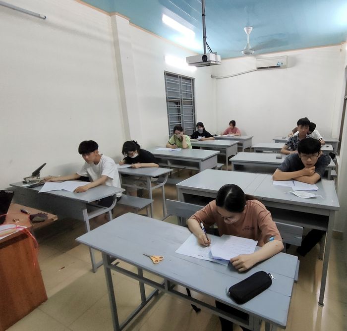 Hình ảnh không gian học tập tại Trung tâm Ngoại ngữ Núi Voi