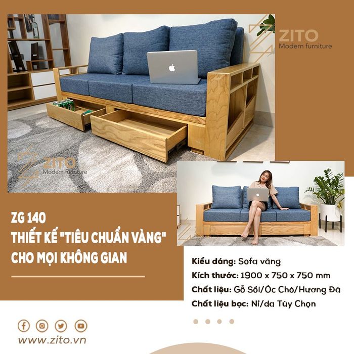 Không gian nội thất hiện đại tại ZITO - Ảnh 1