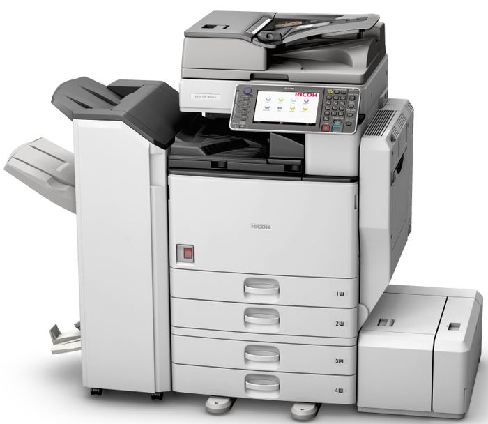 Hình ảnh chân thực về dòng máy photocopy Ricoh cao cấp