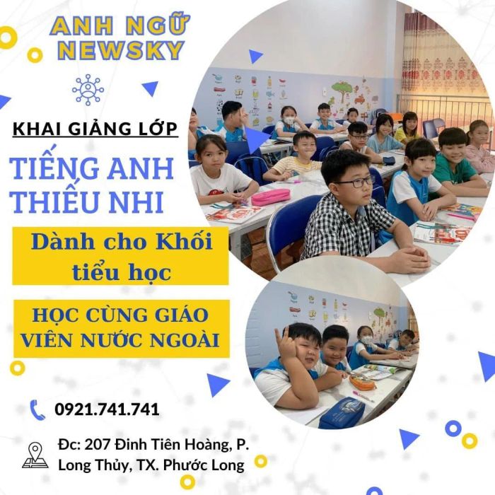 Anh Ngữ New Sky Hình Ảnh 1