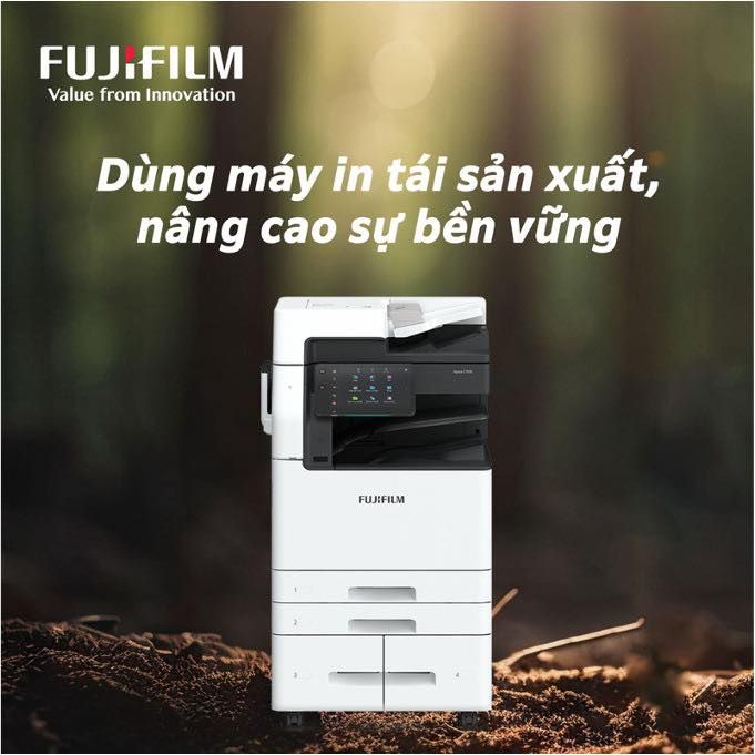 Hình ảnh minh họa tính năng vượt trội của Fuji Xerox