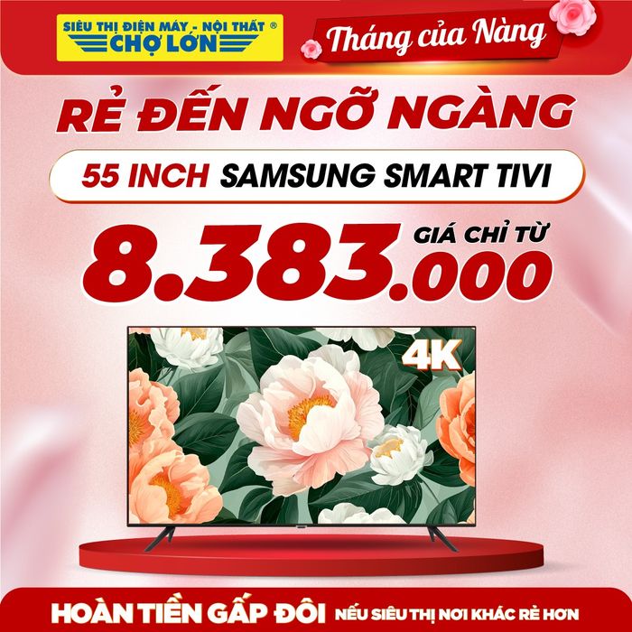 Khám phá không gian mua sắm đa dạng tại Siêu Thị Điện Máy - Nội Thất Chợ Lớn, nơi hội tụ những sản phẩm chất lượng với thiết kế tinh tế.