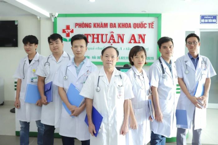 Không gian hiện đại tại Phòng Khám Đa Khoa Quốc Tế Thuận An