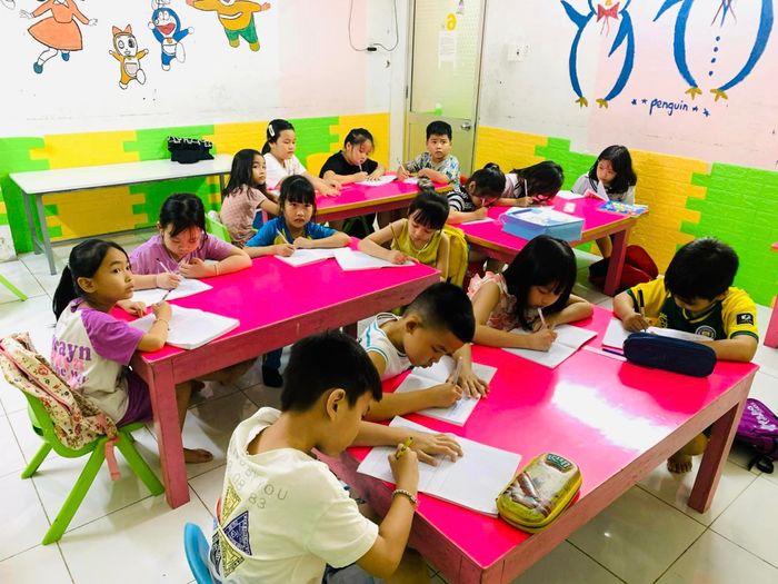 Hình ảnh hoạt động ngoại khóa tại Anh ngữ Hello Kids