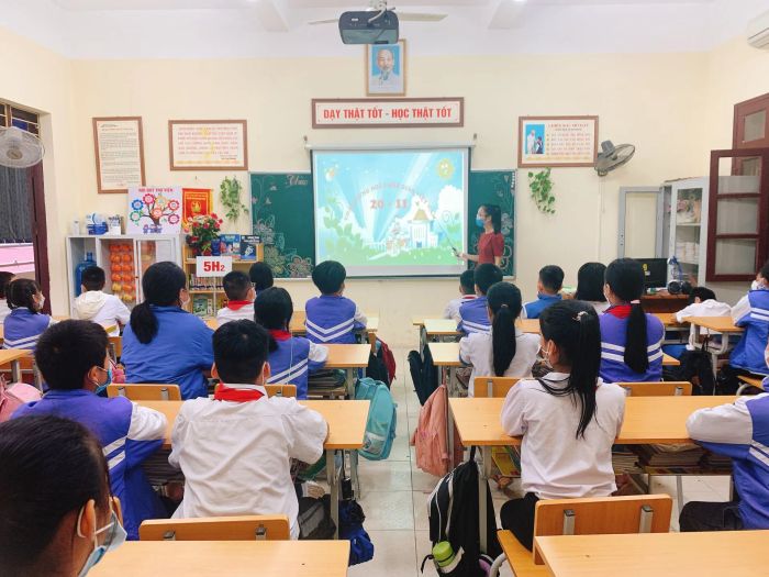 Hình ảnh ấn tượng về Trường Tiểu học Đằng Giang