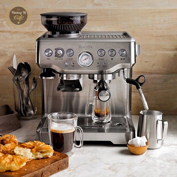 Hình ảnh máy pha cà phê Breville phiên bản cao cấp
