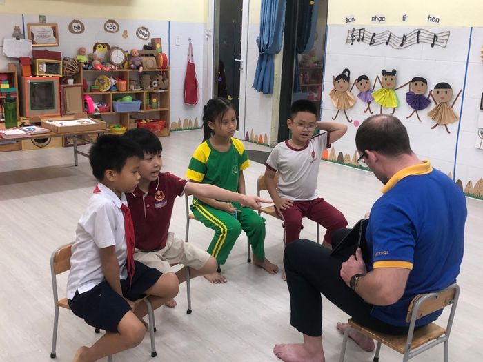Không gian học tập hiện đại tại Anh ngữ VJ
