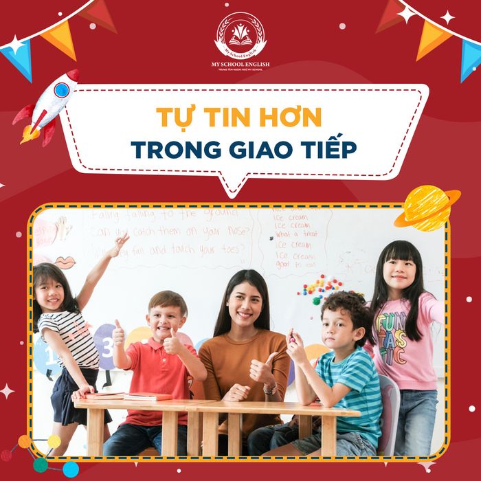 Hoạt động ngoại khóa sôi nổi tại Trung tâm Ngoại ngữ My School
