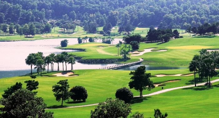 Sân Golf ASEAN Resort – Kiểu Dáng Quốc Tế Với Hệ Thống Đầy Đủ Các Tiện Nghi