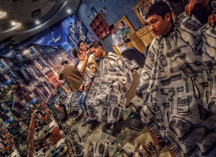 Hình ảnh không gian đào tạo tại FStyle Barber Shop