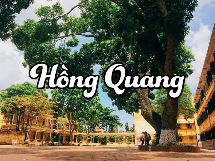 Trường THPT Hồng Quang hình ảnh 1