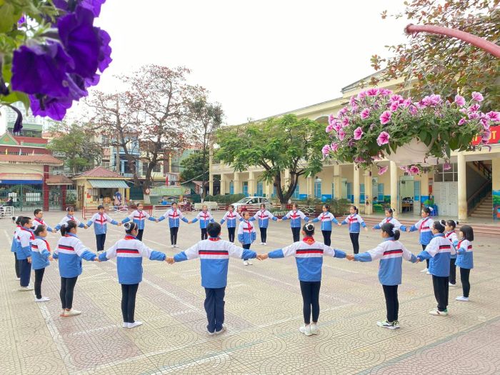 Hình ảnh ấn tượng về Trường Tiểu học Nguyễn Trãi