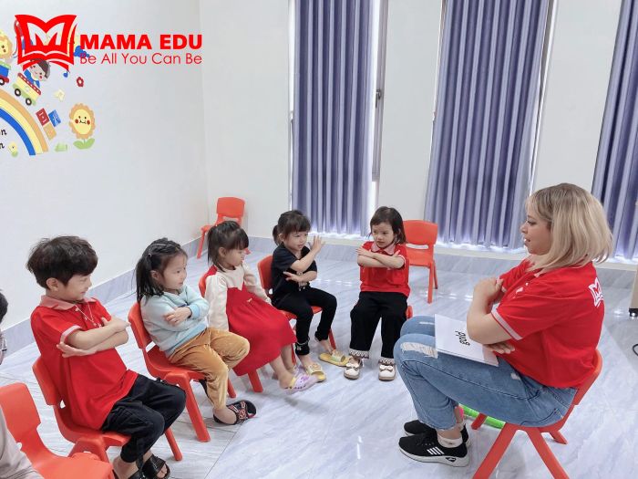 Hình ảnh cơ sở vật chất hiện đại tại Trung tâm Anh Ngữ Mama Edu