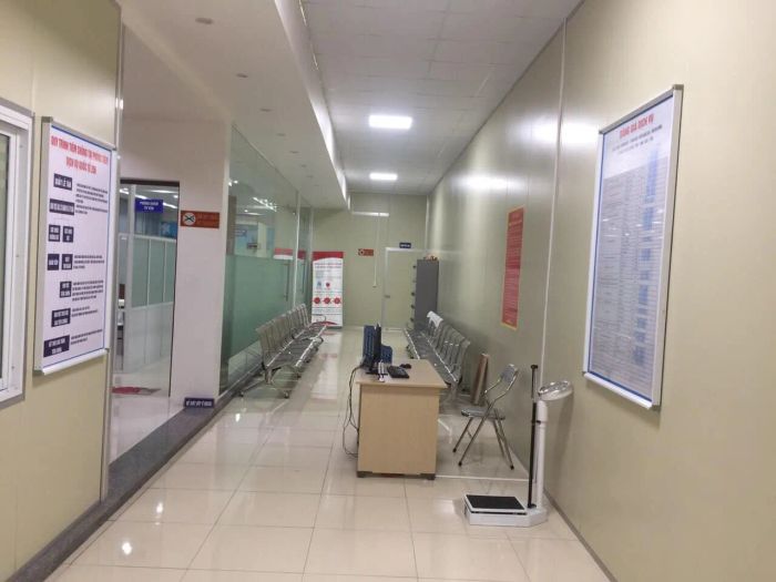 Không gian khám chữa bệnh tại Phòng khám đa khoa Quốc tế 256