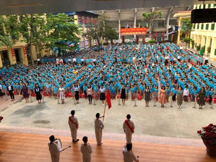 Hình ảnh đẹp về Trường Tiểu học Chu Văn An