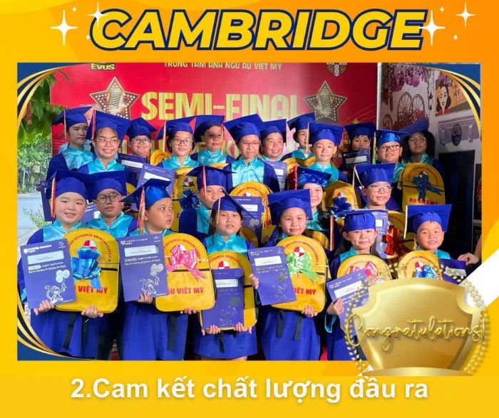 Âu Việt Mỹ - Hình ảnh 1: Cơ sở vật chất hiện đại với phòng học tiêu chuẩn quốc tế