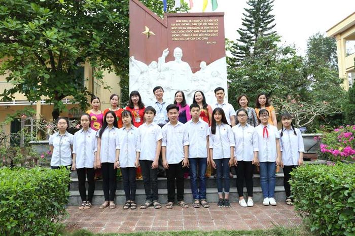 Hình ảnh Trường THCS Lê Quý Đôn - Ngôi trường bề thế với kiến trúc khang trang