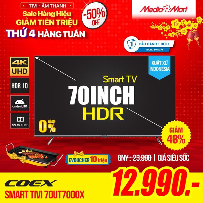 Góc mua sắm hiện đại tại MediaMart Bắc Ninh