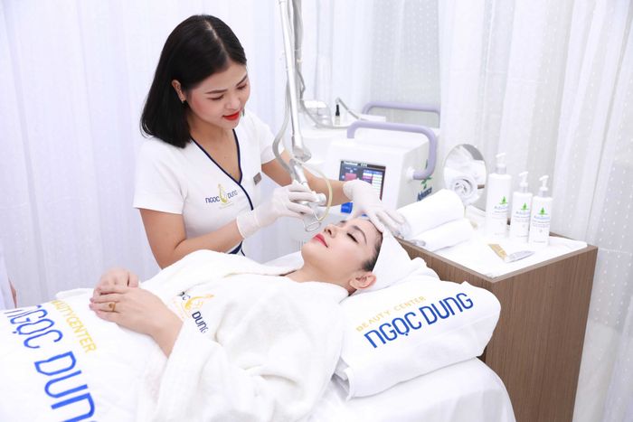 Không gian sang trọng đẳng cấp tại Thẩm Mỹ Viện Ngọc Dung Hải Phòng