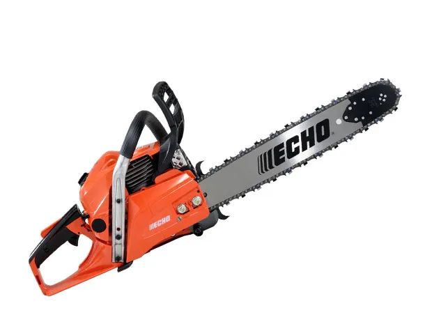 Hình ảnh chân thực máy cưa xích Echo trong tác nghiệp chuyên nghiệp