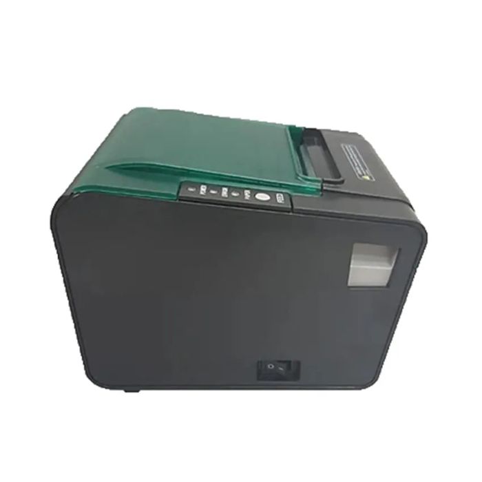 Máy in hóa đơn Antech ảnh 1 - Thiết kế tinh tế với vỏ máy chắc chắn, kích thước nhỏ gọn chỉ 200mm chiều rộng, phù hợp cho mọi quầy thu ngân chật hẹp.