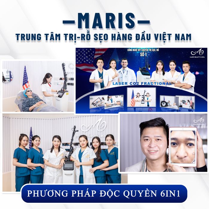 Không gian điều trị hiện đại tại Phòng Khám Da Liễu Maris Hải Phòng