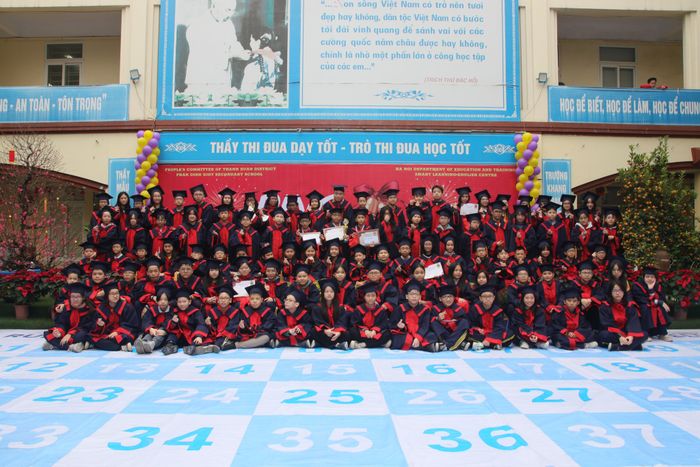 Hình ảnh phòng học và khu thể chất THCS Phan Đình Giót
