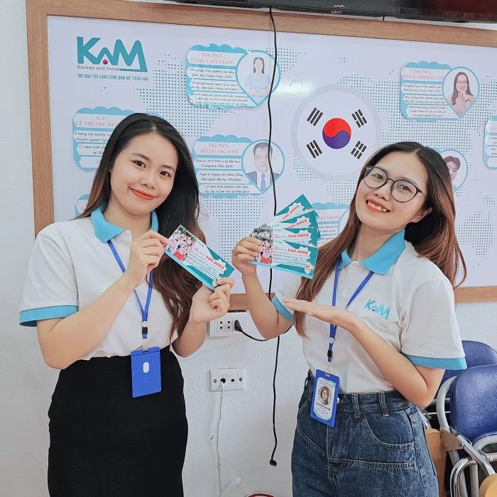 Trung tâm Ngoại ngữ KAM - Địa chỉ đáng tin cậy cho việc học tiếng Hàn tại Hải Phòng.