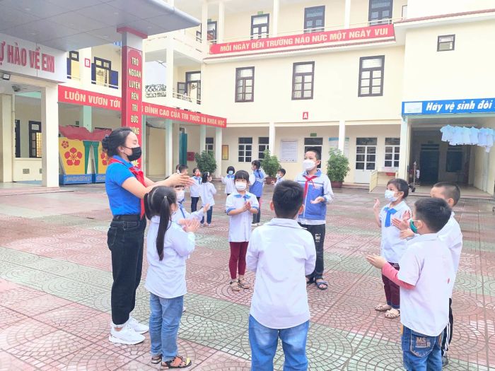 Không gian học tập hiện đại tại Trường Tiểu học Đằng Giang