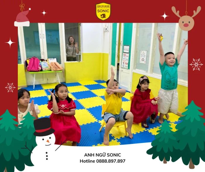 Không gian học tập hiện đại tại Anh ngữ SONIC